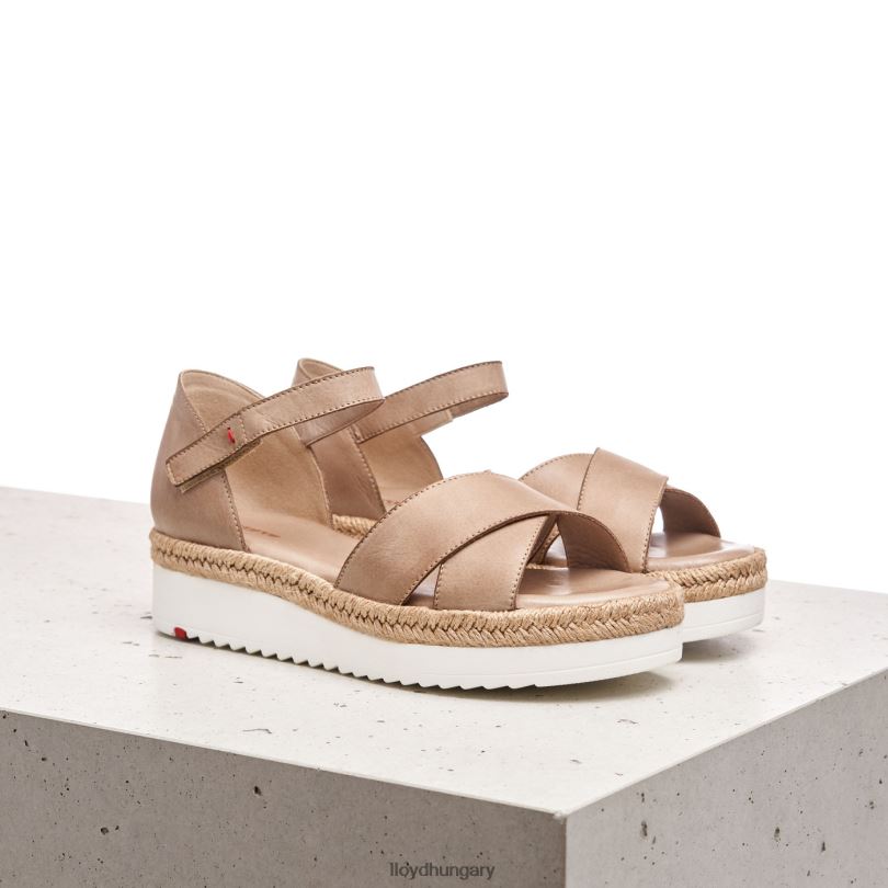 cipő HU LLOYD nők ékszandál bézs 6444N1229