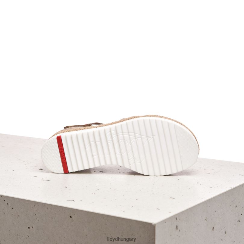 cipő HU LLOYD nők ékszandál bézs 6444N1229