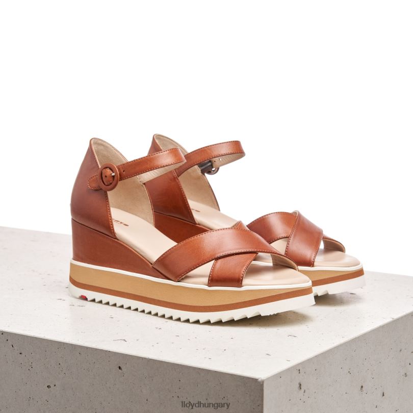 cipő HU LLOYD nők ékszandál barna 6444N1204