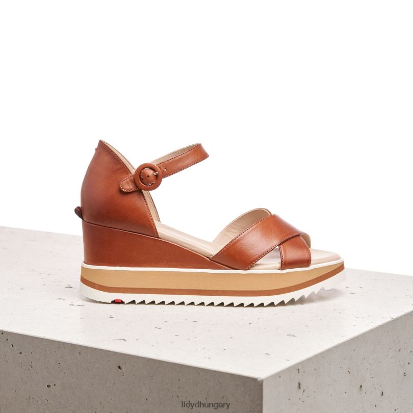 cipő HU LLOYD nők ékszandál barna 6444N1204