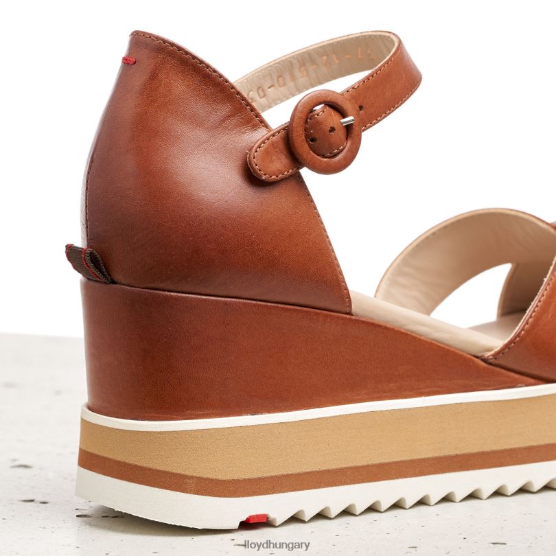 cipő HU LLOYD nők ékszandál barna 6444N1204