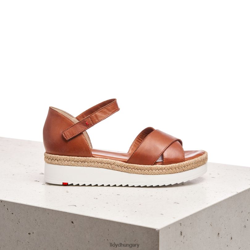 cipő HU LLOYD nők ékszandál barna 6444N1237