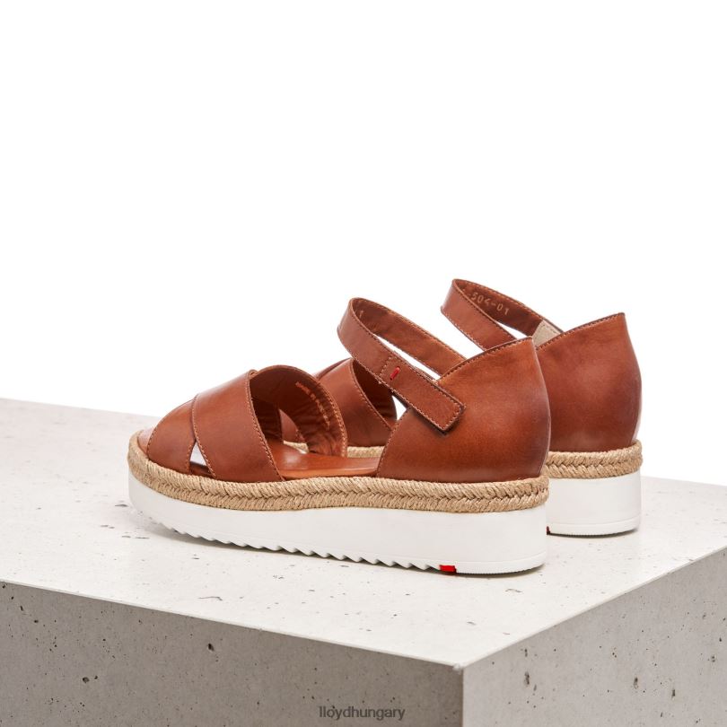 cipő HU LLOYD nők ékszandál barna 6444N1237