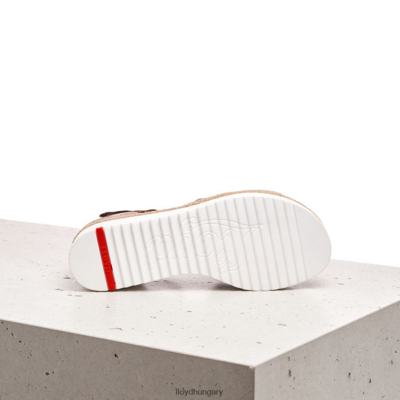 cipő HU LLOYD nők ékszandál barna 6444N1237