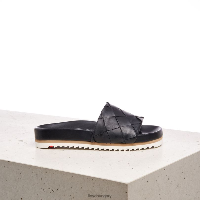 cipő HU LLOYD nők pantolette fekete 6444N1211