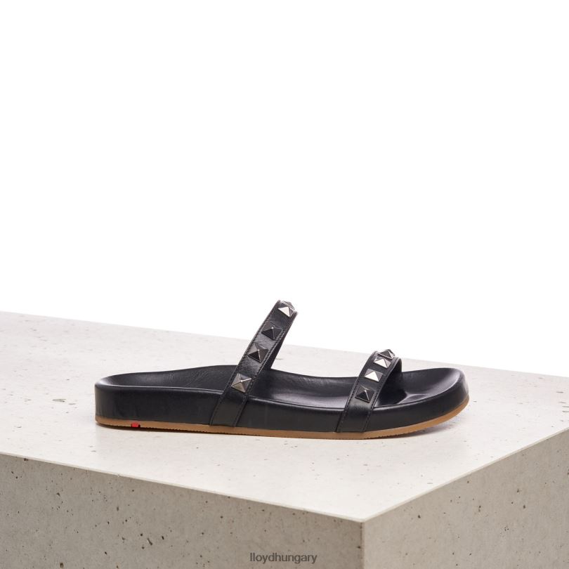 cipő HU LLOYD nők pantolette fekete 6444N1213