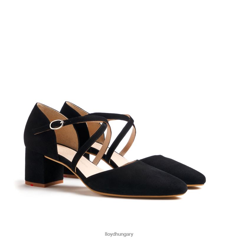 cipő HU LLOYD nők szandál fekete 6444N1037