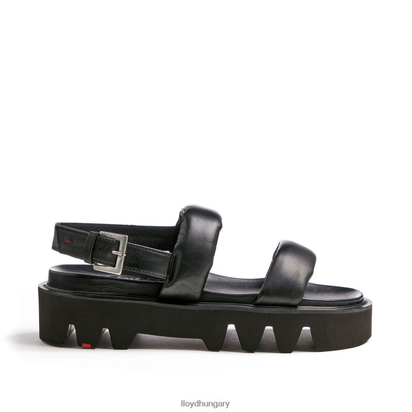 cipő HU LLOYD nők szandál fekete 6444N1206