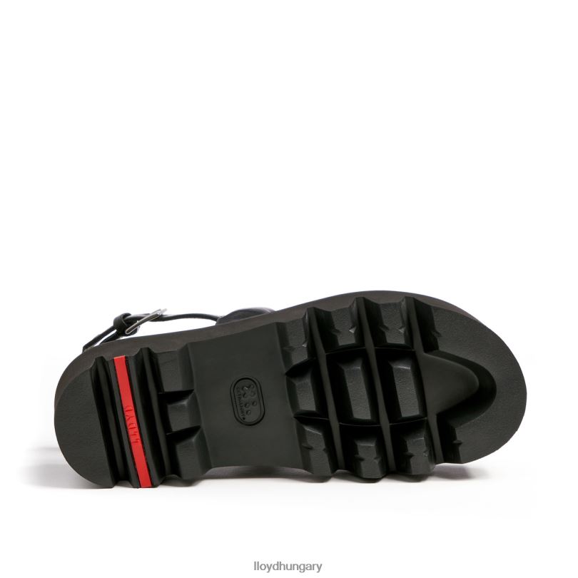 cipő HU LLOYD nők szandál fekete 6444N1206