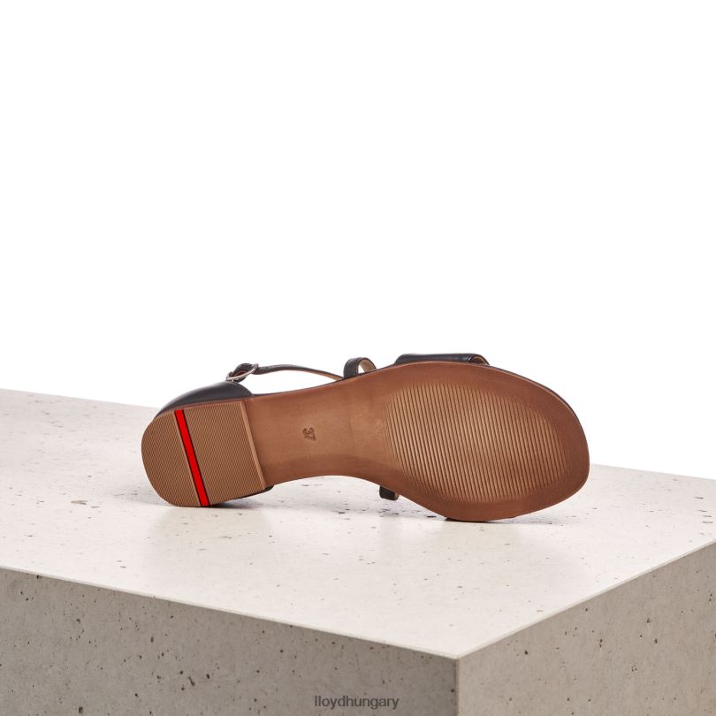 cipő HU LLOYD nők szandál fekete 6444N1254