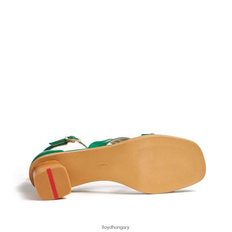 cipő HU LLOYD nők szandál zöld 6444N1203