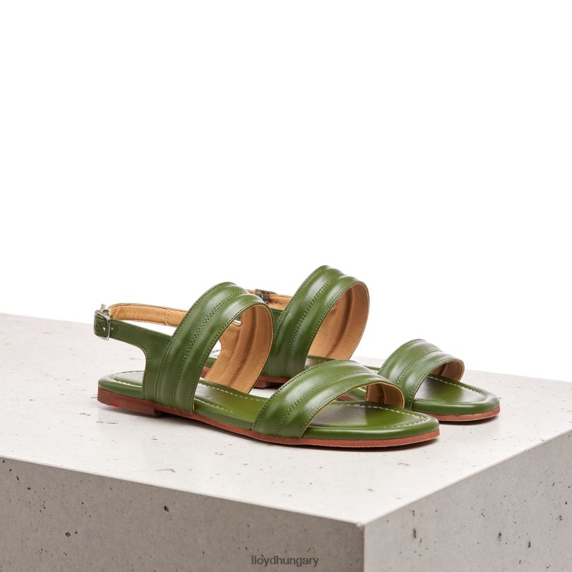 cipő HU LLOYD nők szandál zöld 6444N1244