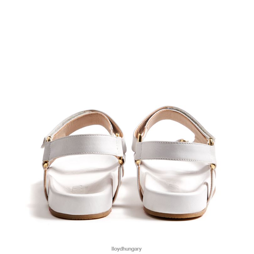 cipő HU LLOYD nők szellős szandál fehér 6444N1205
