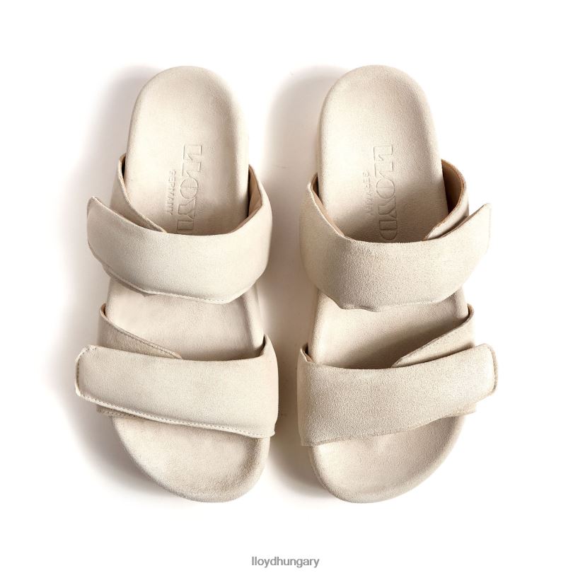 cipő HU LLOYD nők öszvér fehér 6444N1223