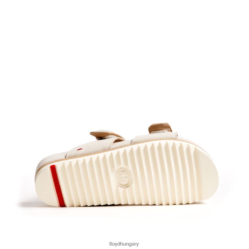 cipő HU LLOYD nők öszvér fehér 6444N1223