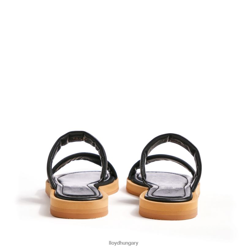 cipő HU LLOYD nők öszvér fekete 6444N1225