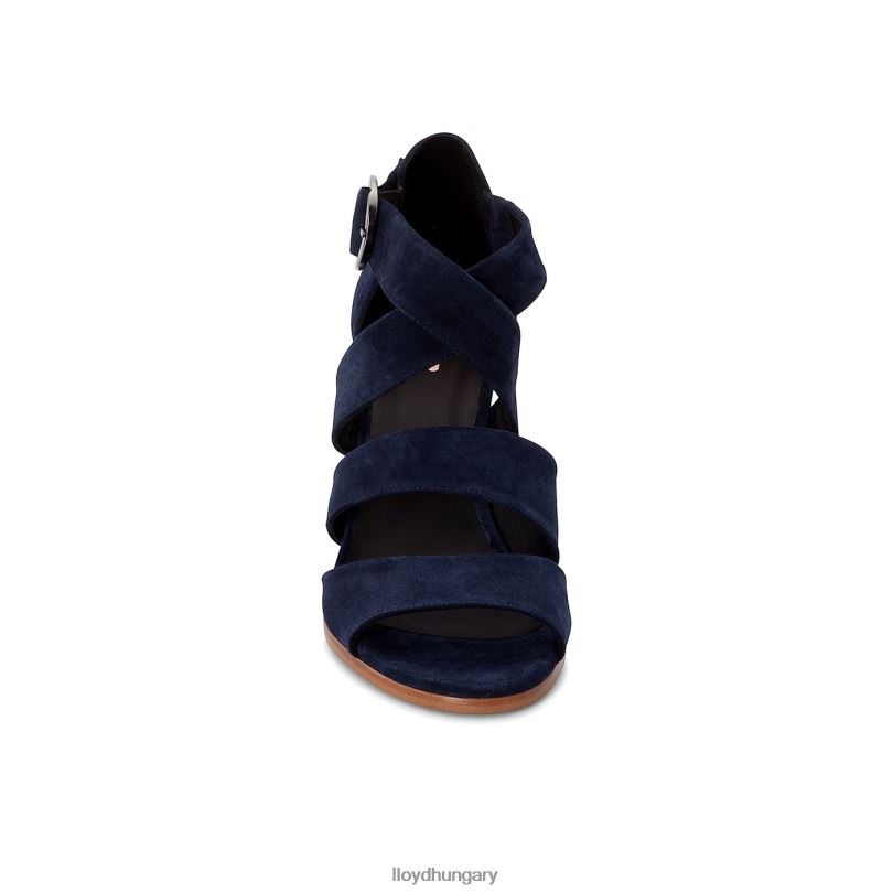 cipő HU LLOYD nők velúr felületű szandál kék 6444N1170