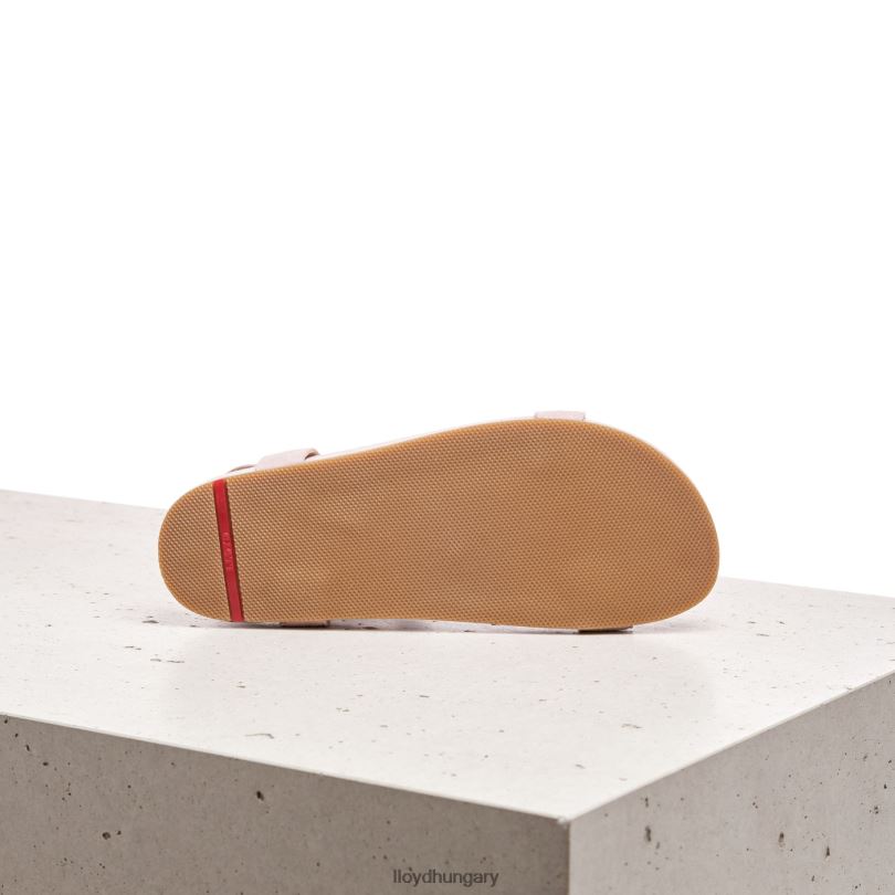 cipő HU LLOYD nők velúr felületű szandál rózsaszín 6444N1236