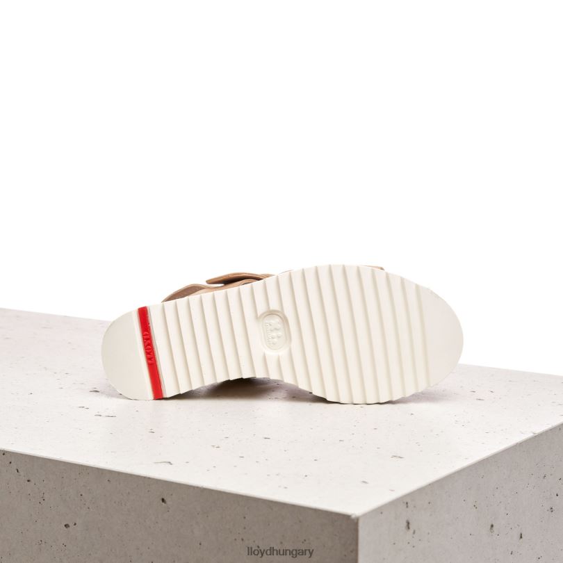 cipő HU LLOYD nők velúr szandál bézs 6444N1224