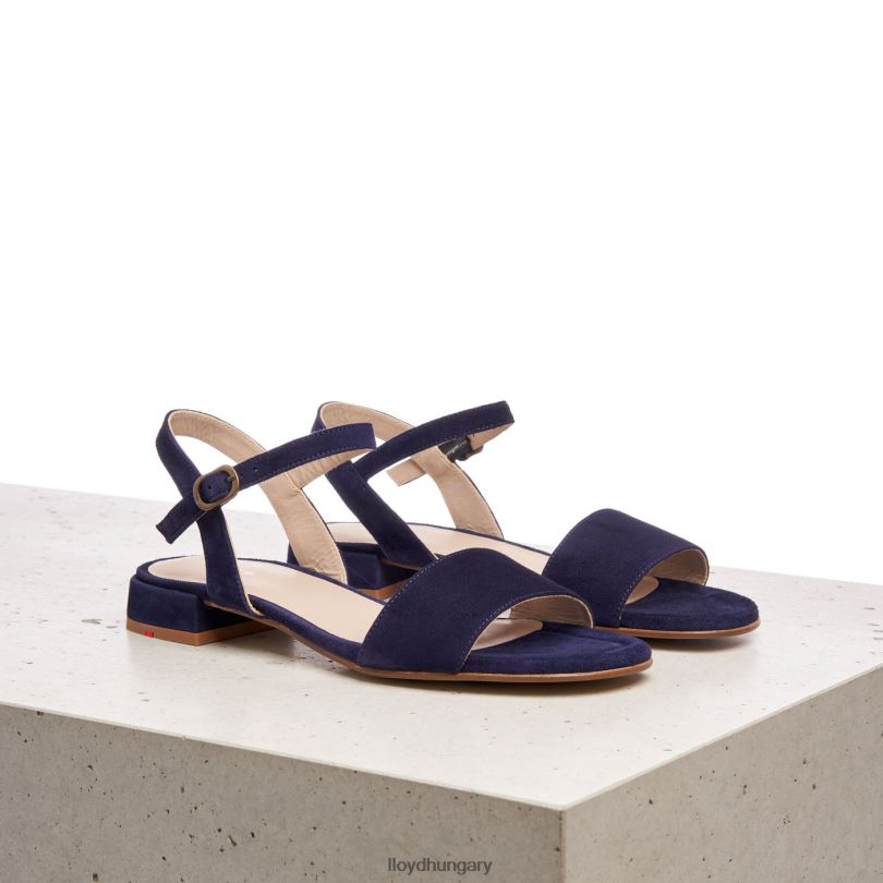 cipő HU LLOYD nők velúr szandál kék 6444N1164