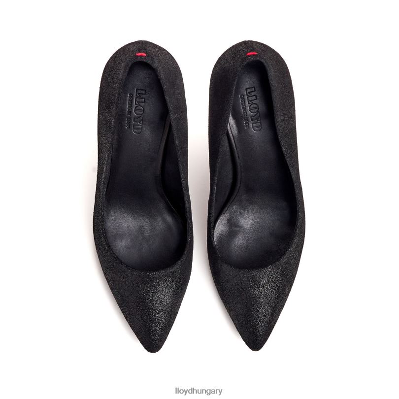 cipő HU LLOYD nők bőr hatású pumpák fekete 6444N1015