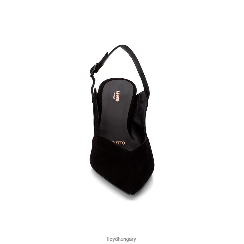 cipő HU LLOYD nők parittya fekete 6444N1070