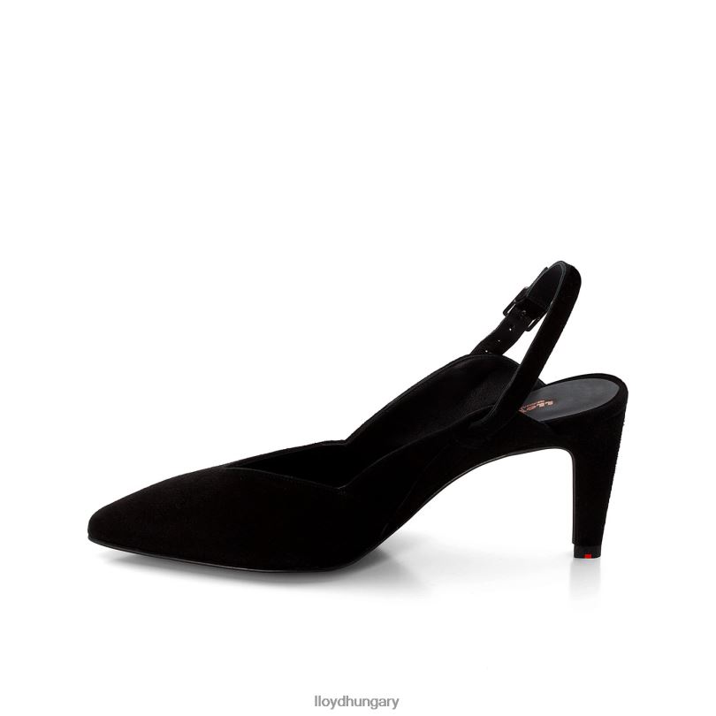 cipő HU LLOYD nők parittya fekete 6444N1070