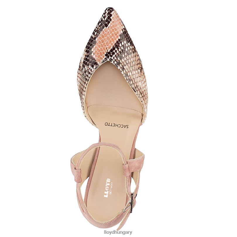 cipő HU LLOYD nők parittya piros 6444N1081