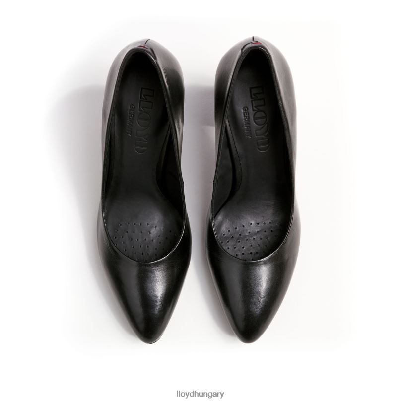 cipő HU LLOYD nők szivattyúk fekete 6444N1036