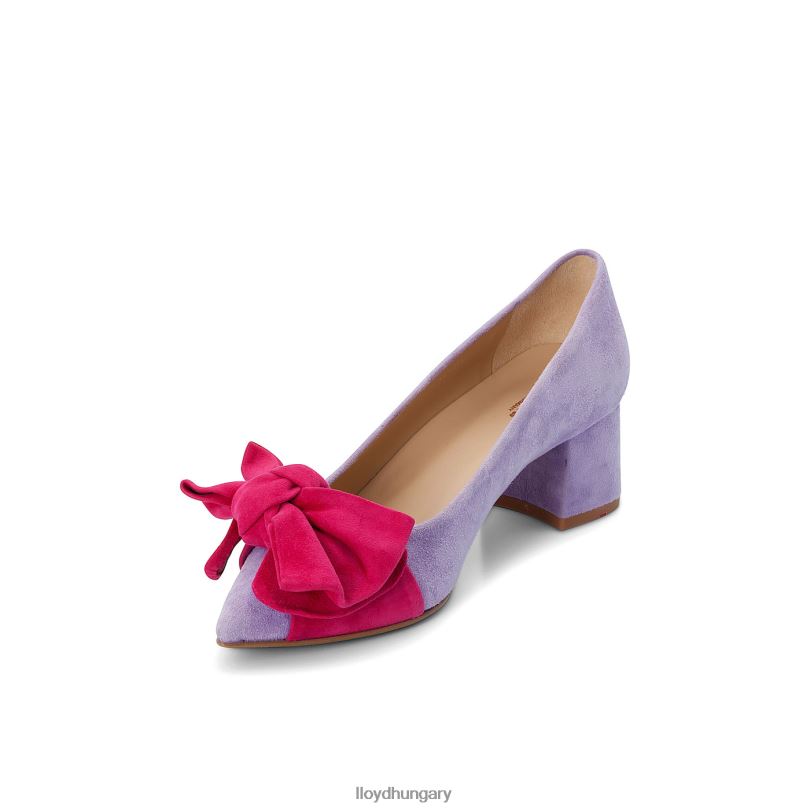 cipő HU LLOYD nők velúr szivattyúk kék 6444N1097