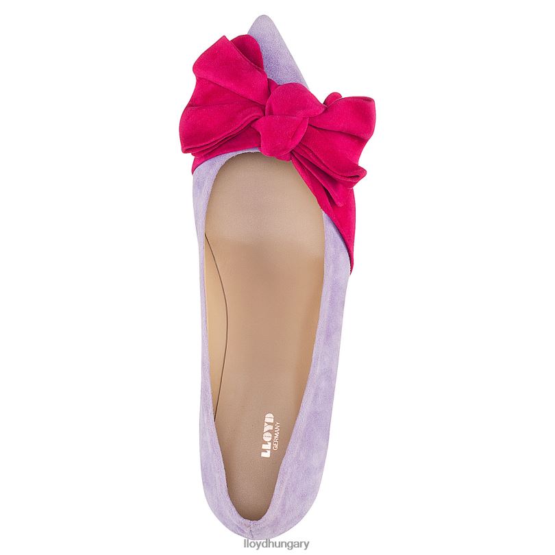 cipő HU LLOYD nők velúr szivattyúk kék 6444N1097