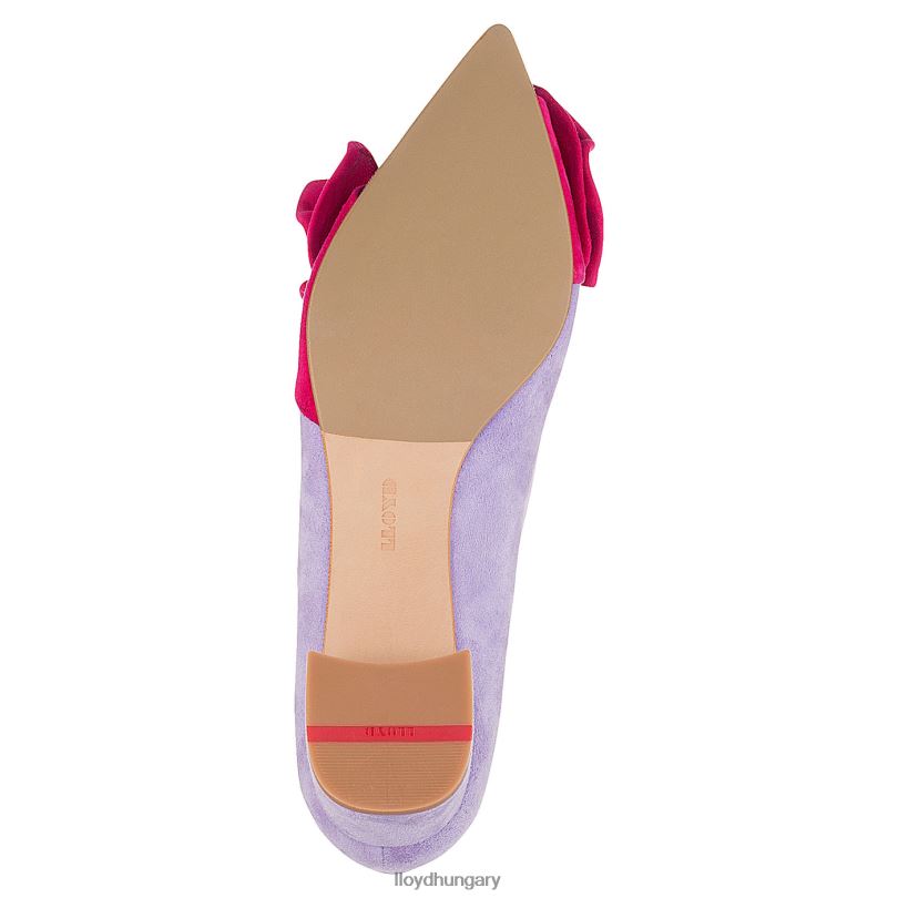 cipő HU LLOYD nők velúr szivattyúk kék 6444N1097