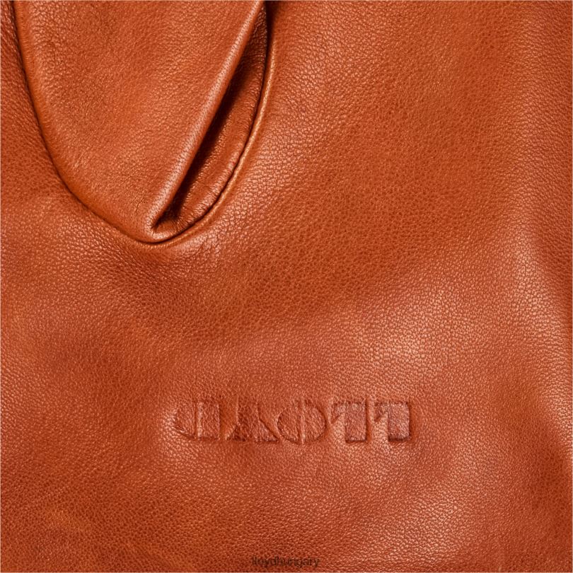 kiegészítők HU LLOYD nők gyapjú bélésű kesztyű barna 6444N1310