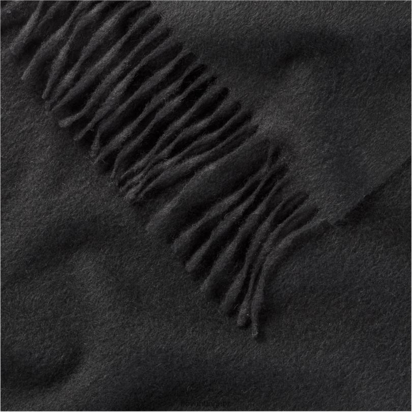 kiegészítők HU LLOYD nők gyapjú/kasmír sál fekete 6444N1308