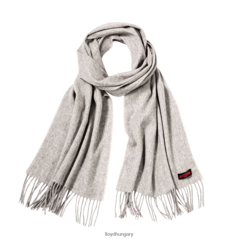 kiegészítők HU LLOYD nők gyapjú/kasmír sál szürke 6444N1301