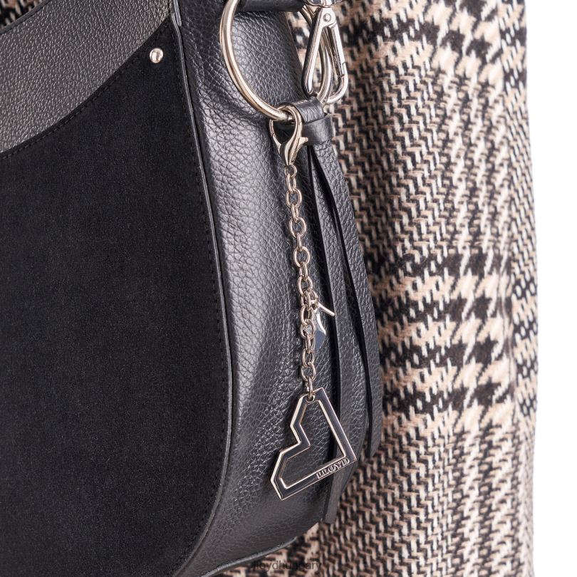 kiegészítők HU LLOYD nők hobo-táska fekete 6444N1285