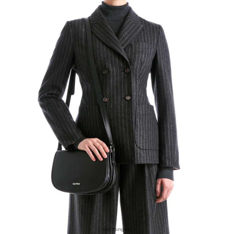 kiegészítők HU LLOYD nők nyeregtáska fekete 6444N1298