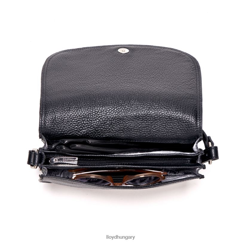 kiegészítők HU LLOYD nők nyeregtáska fekete 6444N1298