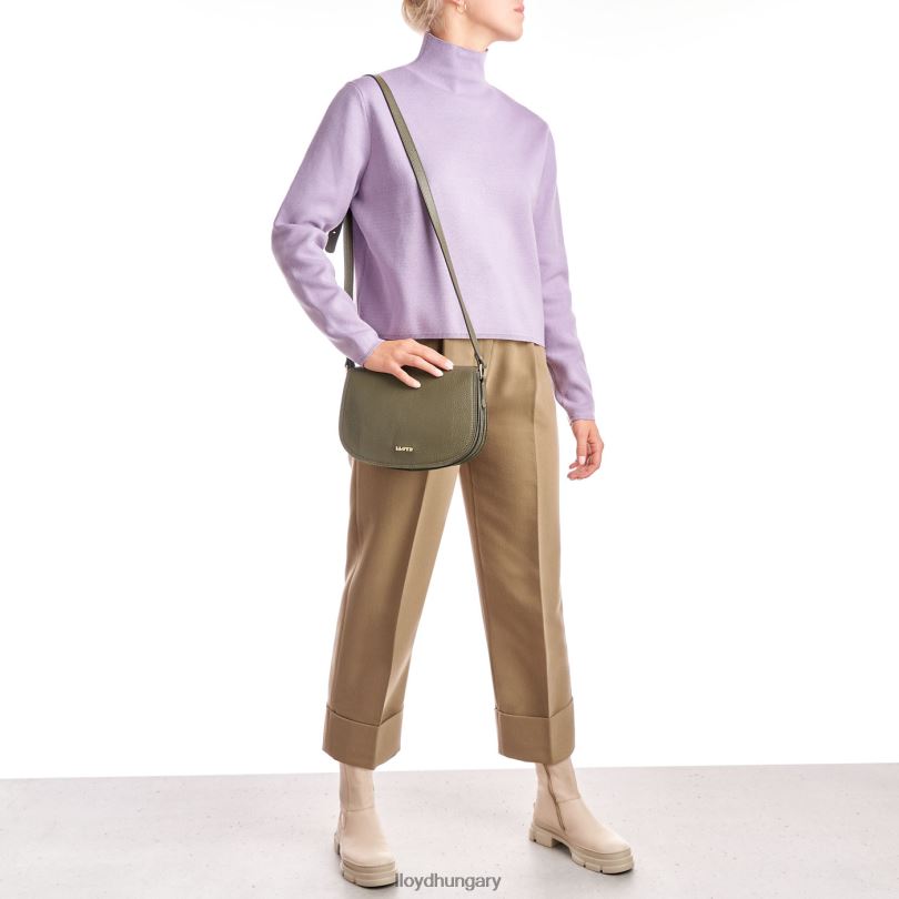 kiegészítők HU LLOYD nők nyeregtáska zöld 6444N1297