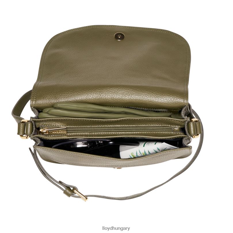 kiegészítők HU LLOYD nők nyeregtáska zöld 6444N1297