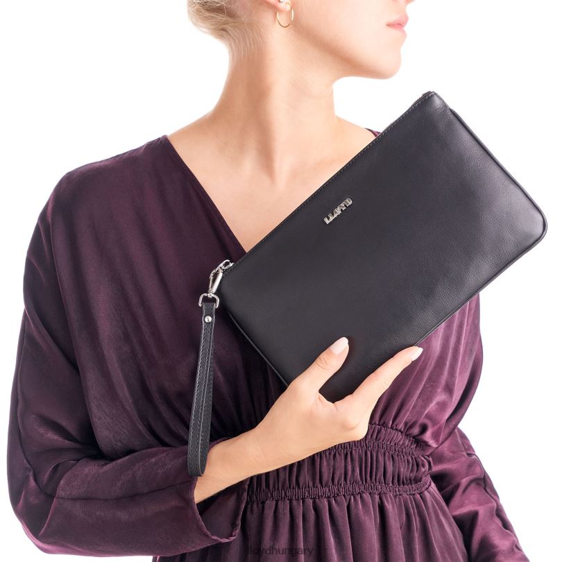 kiegészítők HU LLOYD nők pochette fekete 6444N1292
